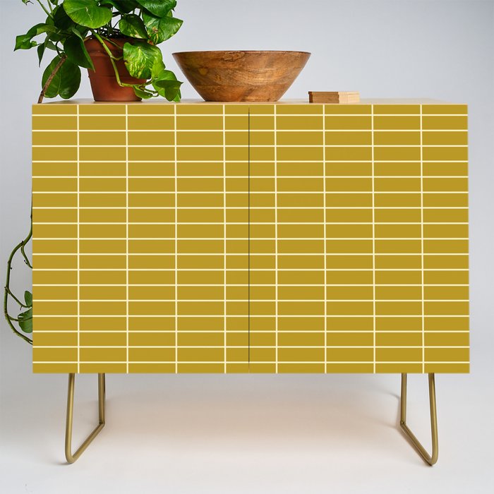 Grid Pattern XXIII Credenza Gallery Image 1