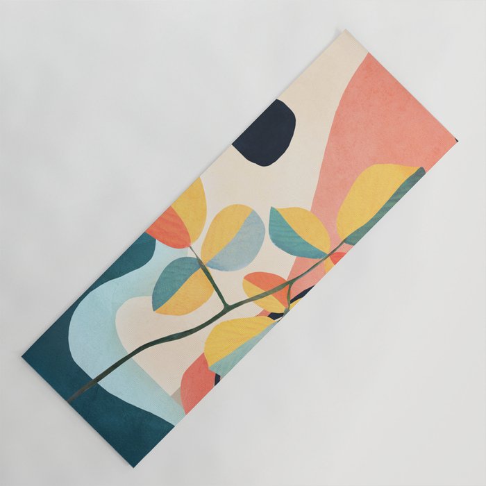 Colorful Branching Out 25 Yoga Mat Gallery Image 1