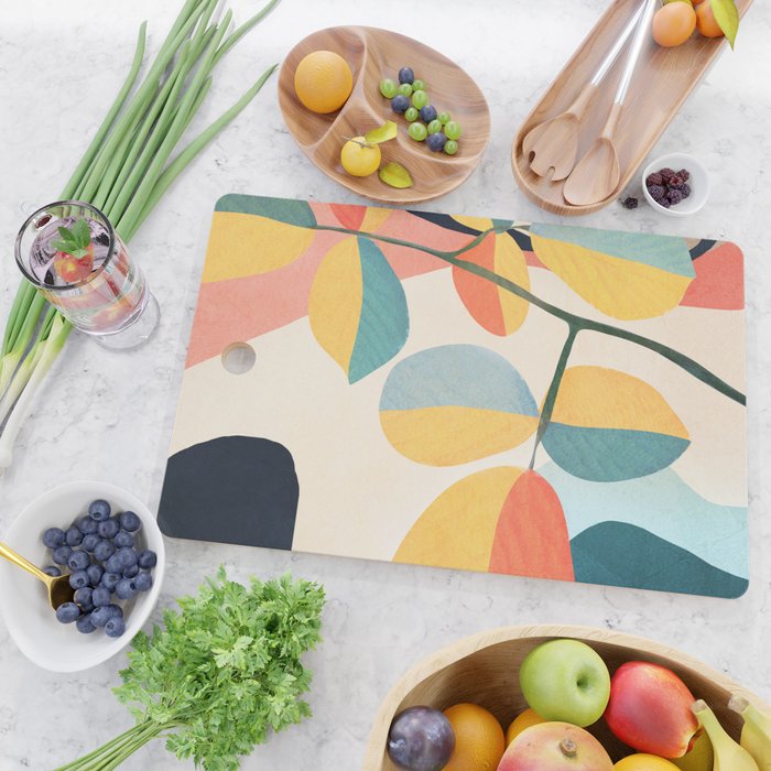 Colorful Branching Out 25 Cutting Board Gallery Image 2