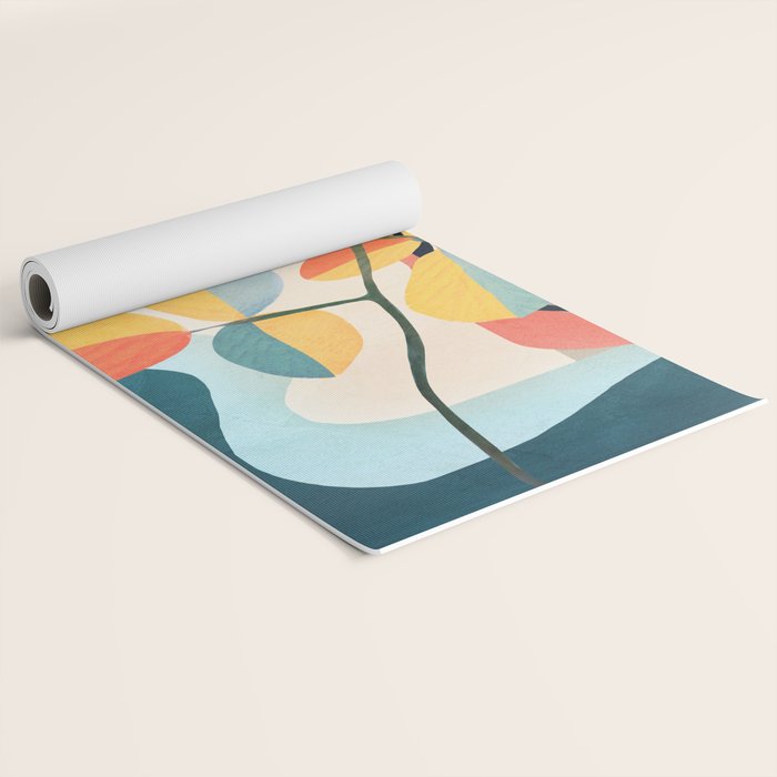Colorful Branching Out 25 Yoga Mat Gallery Image 2