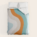 moab, teal & orange Comforter Gallery Image 6