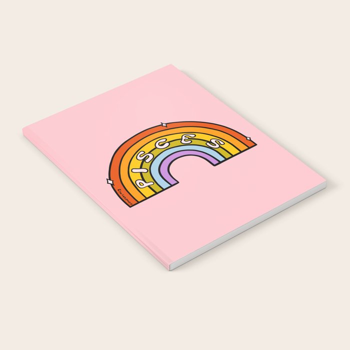 Pisces Rainbow Notebook Gallery Image 2