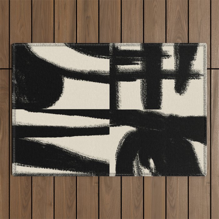 Japandi Object Wabi Sabi Outdoor Rug Gallery Image 1
