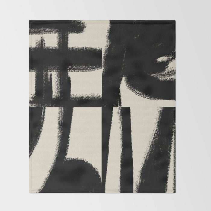 Japandi Object Wabi Sabi Throw Blanket Gallery Image 2