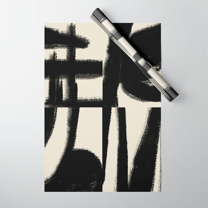 Japandi Object Wabi Sabi Wrapping Paper Gallery Image 1