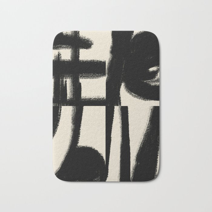 Japandi Object Wabi Sabi Bath Mat Gallery Image 1
