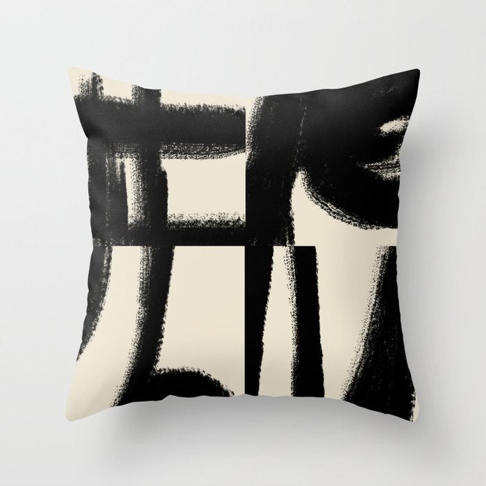 Japandi Object Wabi Sabi Throw Pillow Gallery Image 1