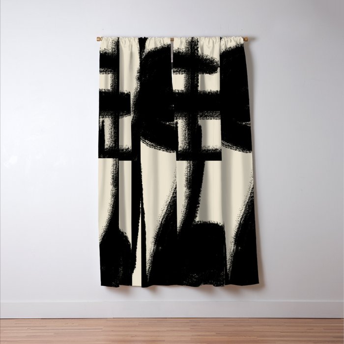 Japandi Object Wabi Sabi Window Curtain Gallery Image 3