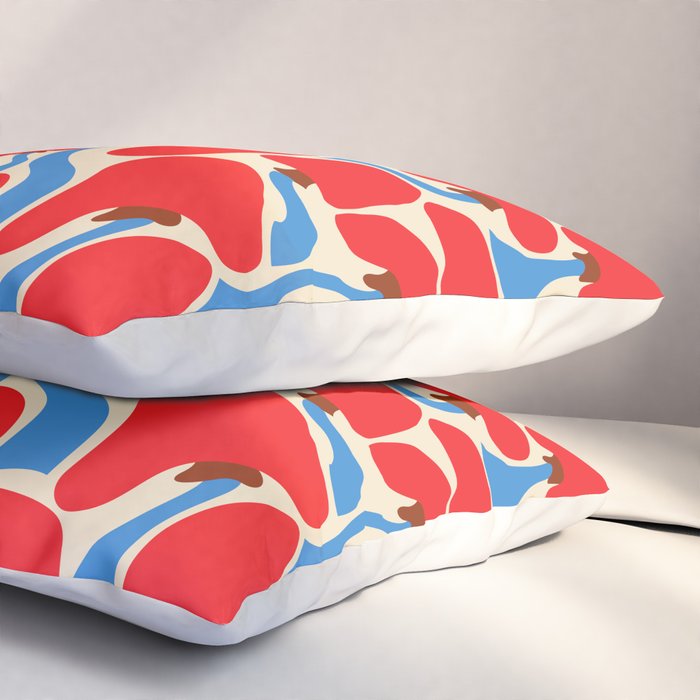 Groovy Mushrooms Pillow Sham Gallery Image 3