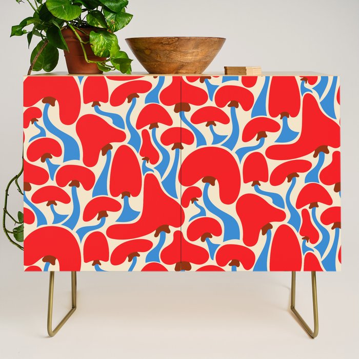 Groovy Mushrooms Credenza Gallery Image 1