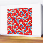 Groovy Mushrooms Wall Mural Gallery Image 2