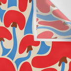 Groovy Mushrooms Wall Tapestry Gallery Image 3