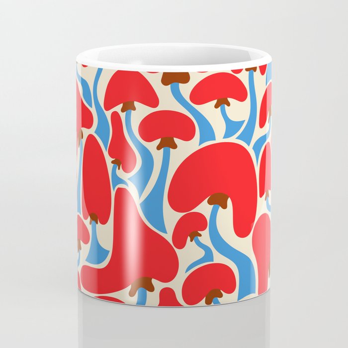 Groovy Mushrooms Coffee Mug Gallery Image 4