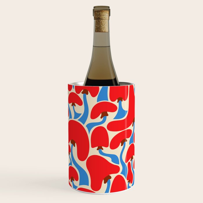 Groovy Mushrooms Wine Chiller Gallery Image 3