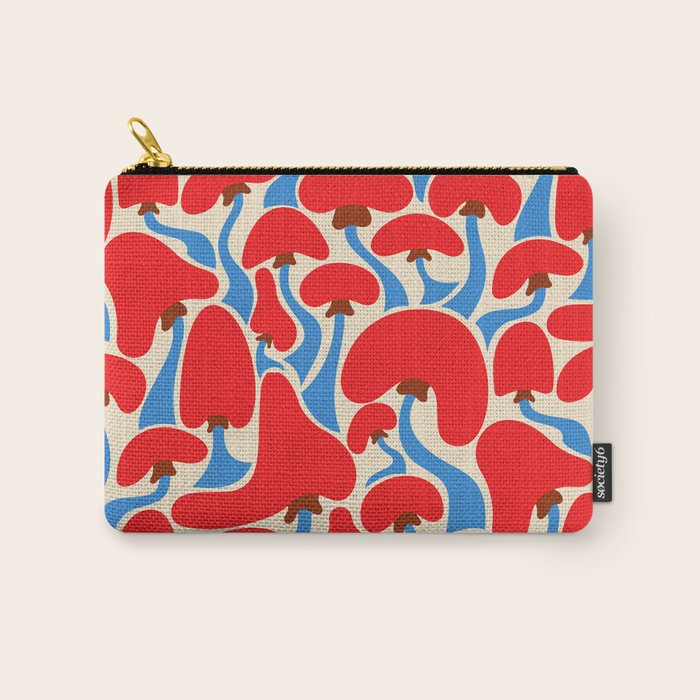 Groovy Mushrooms Carry All Pouch Gallery Image 1