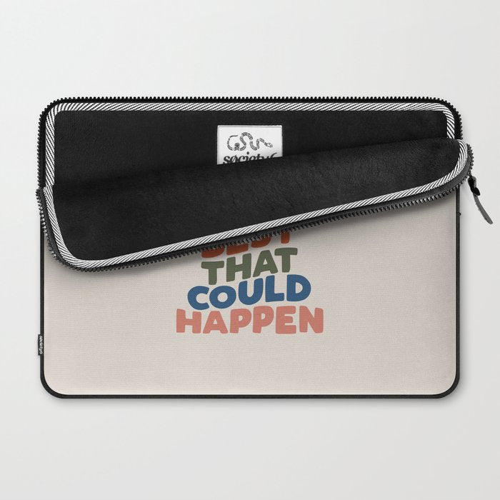 What's The Best That Could Happen Laptop Sleeve Gallery Image 2