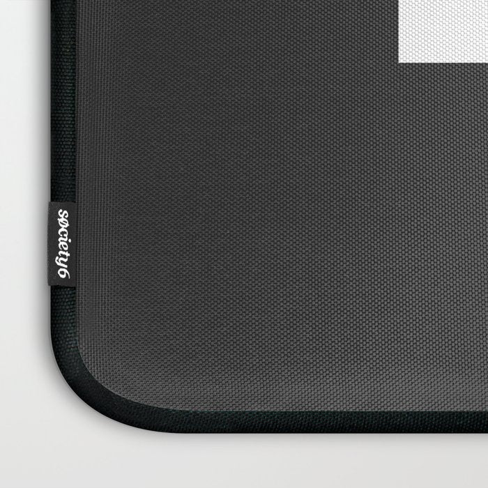 Swiss Cross Charcoal Laptop Sleeve Gallery Image 3