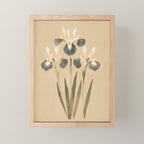Irises 2 Mini Art Print Gallery Image 1