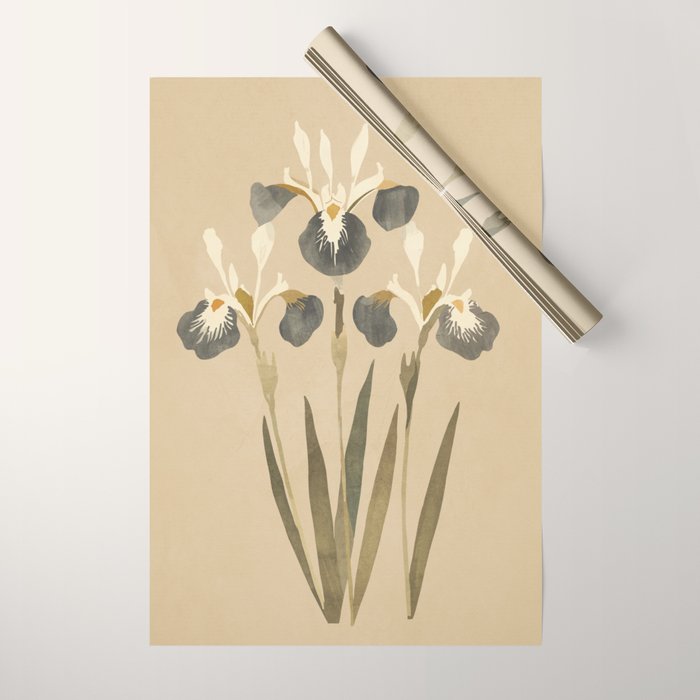 Irises 2 Wrapping Paper Gallery Image 1