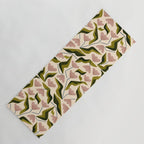 Funky Tulips Yoga Mat Gallery Image 1