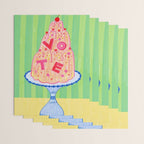 Mold the Future & Vote in Lime Green Wrapping Paper Gallery Image 3