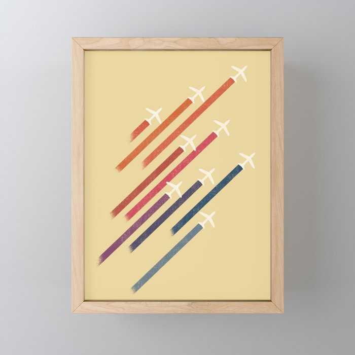 Aerial display (ver.2) Mini Art Print Gallery Image 1