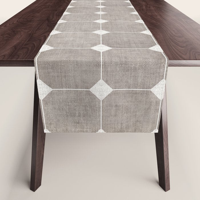 ZHI RIAD GREY Table Runner Gallery Image 1