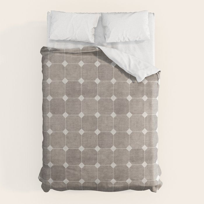 ZHI RIAD GREY Duvet Cover Gallery Image 1