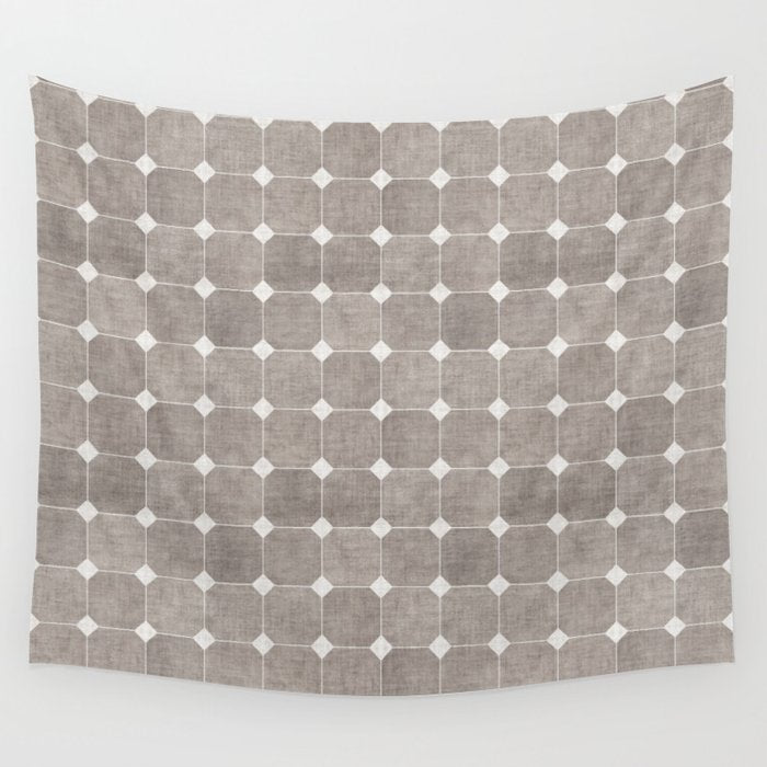 ZHI RIAD GREY Wall Tapestry Gallery Image 1