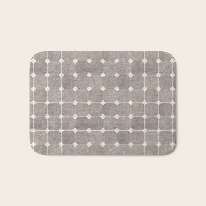ZHI RIAD GREY Bath Mat Gallery Image 1
