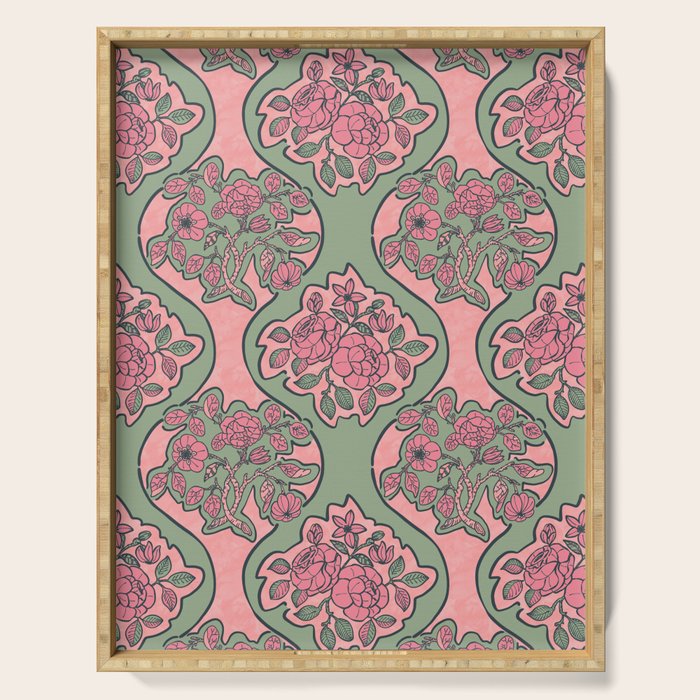 Blossom Elegance Charm Serving Tray Gallery Image 1