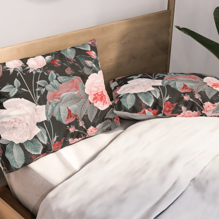 Botanic Floral Pillow Sham Gallery Image 2