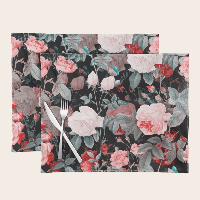 Botanic Floral Placemat Gallery Image 1