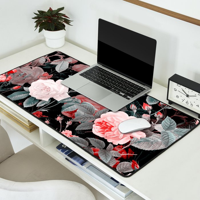 Botanic Floral Desk Mat Gallery Image 2