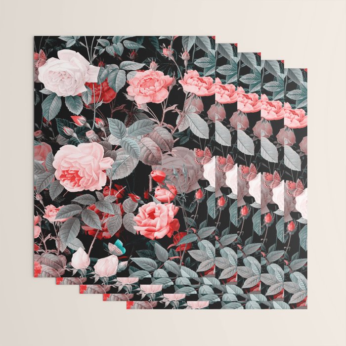 Botanic Floral Wrapping Paper Gallery Image 3