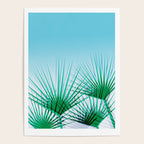 Airhead - memphis throwback retro vintage ombre blue palm springs socal california dreamer pop art Poster Gallery Image 4