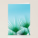 Airhead - memphis throwback retro vintage ombre blue palm springs socal california dreamer pop art Stationery Card Gallery Image 2