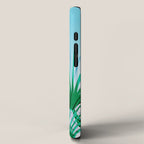 Airhead - memphis throwback retro vintage ombre blue palm springs socal california dreamer pop art iPhone Case Gallery Image 2