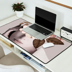 WOMAN WITH FLOWERS 19 Desk Mat Gallery Image 2