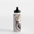 WOMAN WITH FLOWERS 19 Water Bottle Gallery Image 3