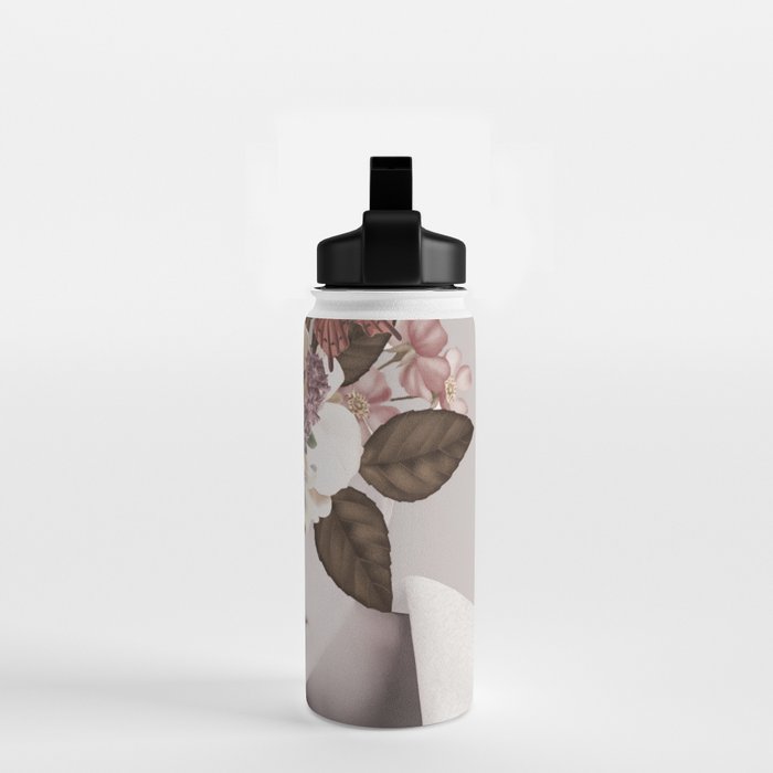 WOMAN WITH FLOWERS 19 Water Bottle Gallery Image 2