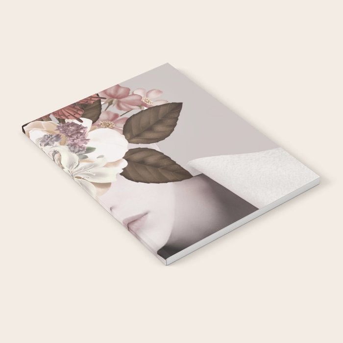 WOMAN WITH FLOWERS 19 Notebook Gallery Image 1