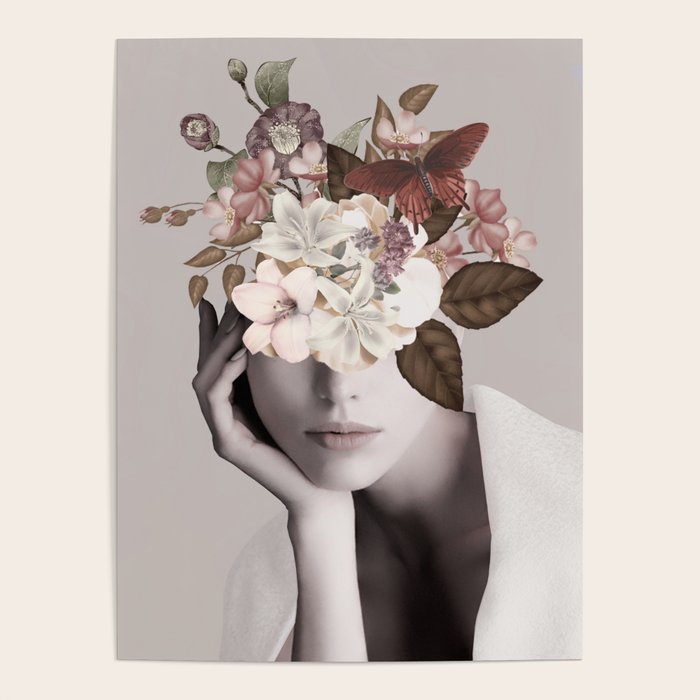 WOMAN WITH FLOWERS 19 Poster Gallery Image 1