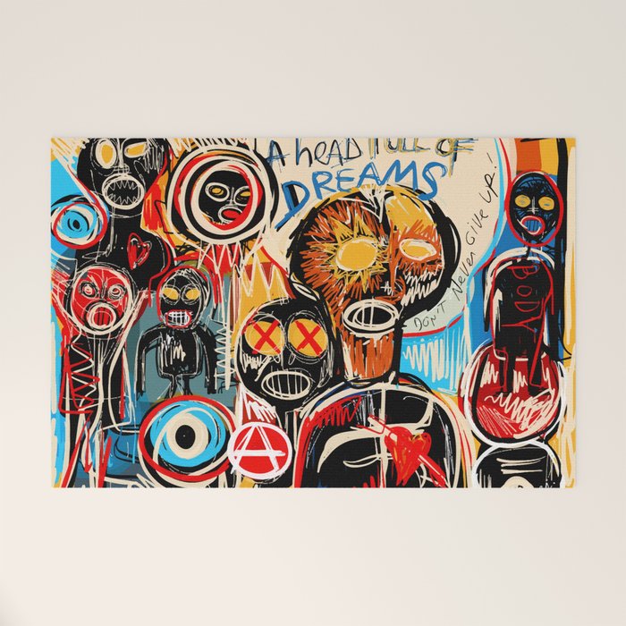 Head full of dreams Welcome Mat Gallery Image 1