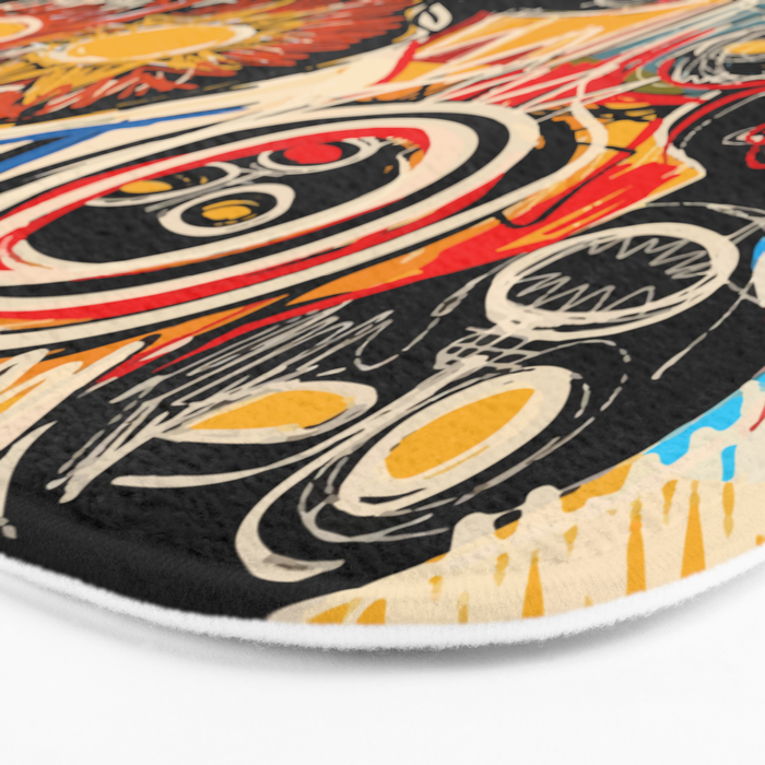 Head full of dreams Bath Mat Gallery Image 3