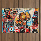 Head full of dreams Outdoor Rug Gallery Image 1