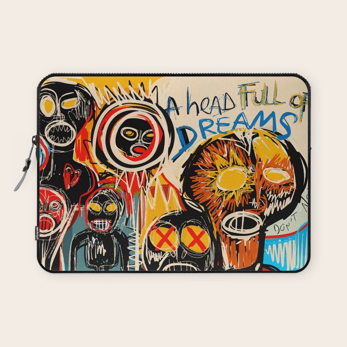 Head full of dreams Laptop Sleeve Gallery Image 1