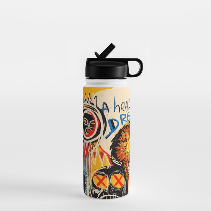 Head full of dreams Water Bottle Gallery Image 1