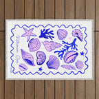 Vitamin Sea - Shells on the Beach Outdoor Rug Gallery Image 1