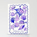 Vitamin Sea - Shells on the Beach Stationery Card Gallery Image 2